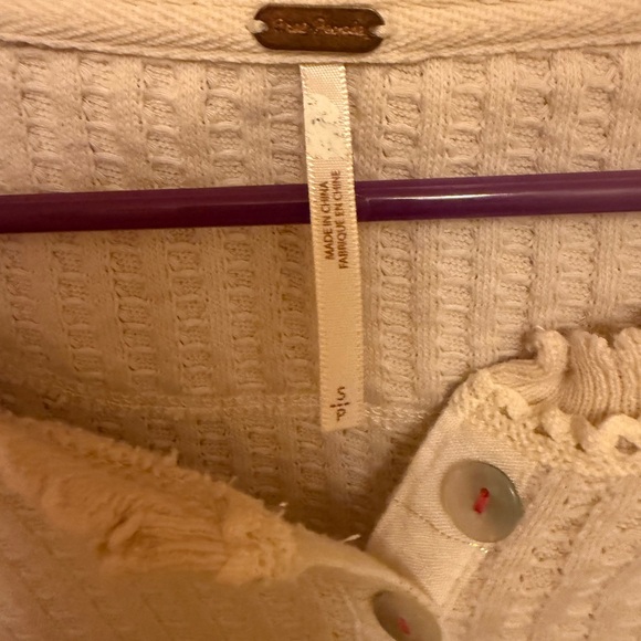 Free People Misteltoe Thermal Top Cuff Thermal NWOT SOLD OUT ONLINE - Picture 7 of 10